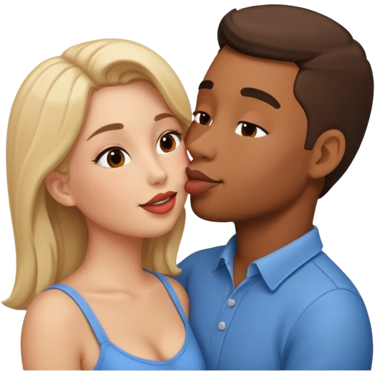 Kissing my husband emoji