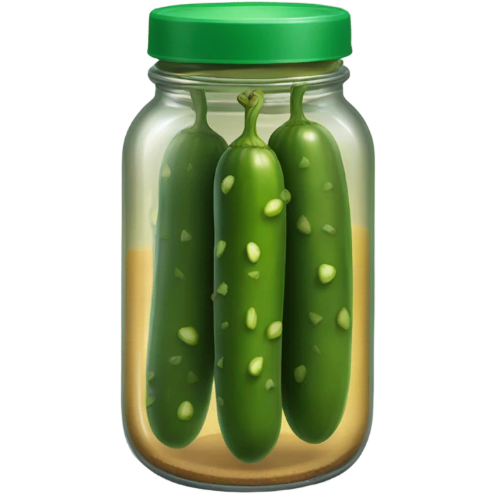 Pickle jar emoji