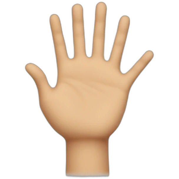 you hand emoji