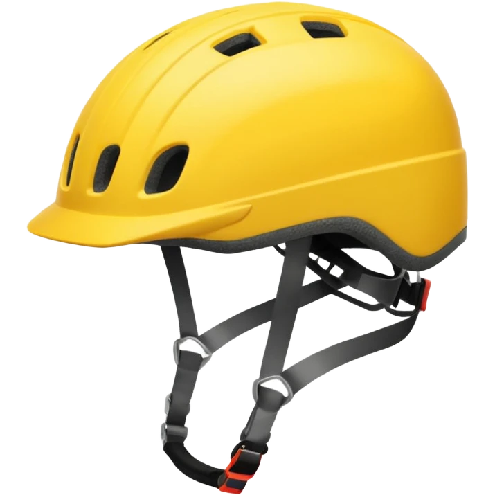 Yellow Bicycle Helmet emoji