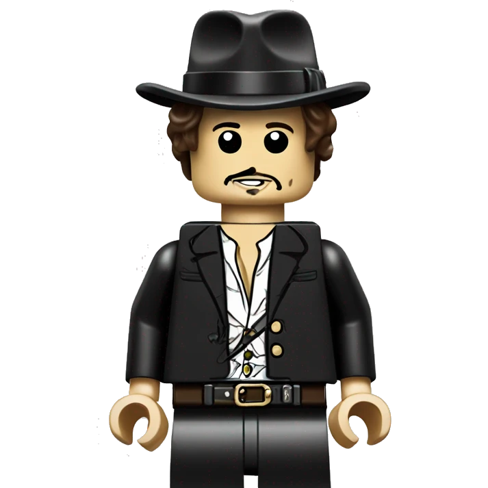 JOHNNY DEPP full body lego emoji