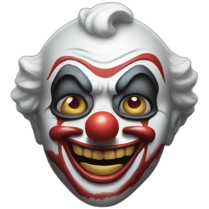 Killer clowns from outer soace emoji