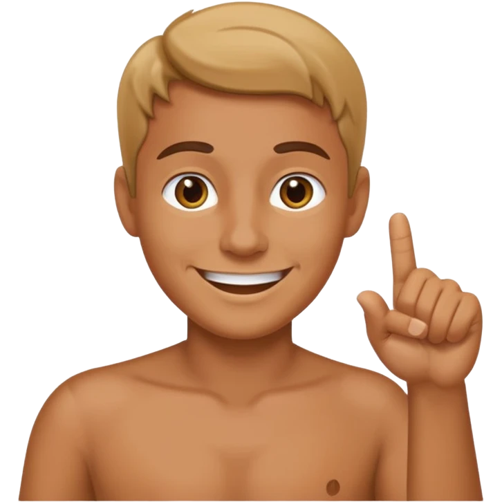 beni işaret eden bir insan emoji