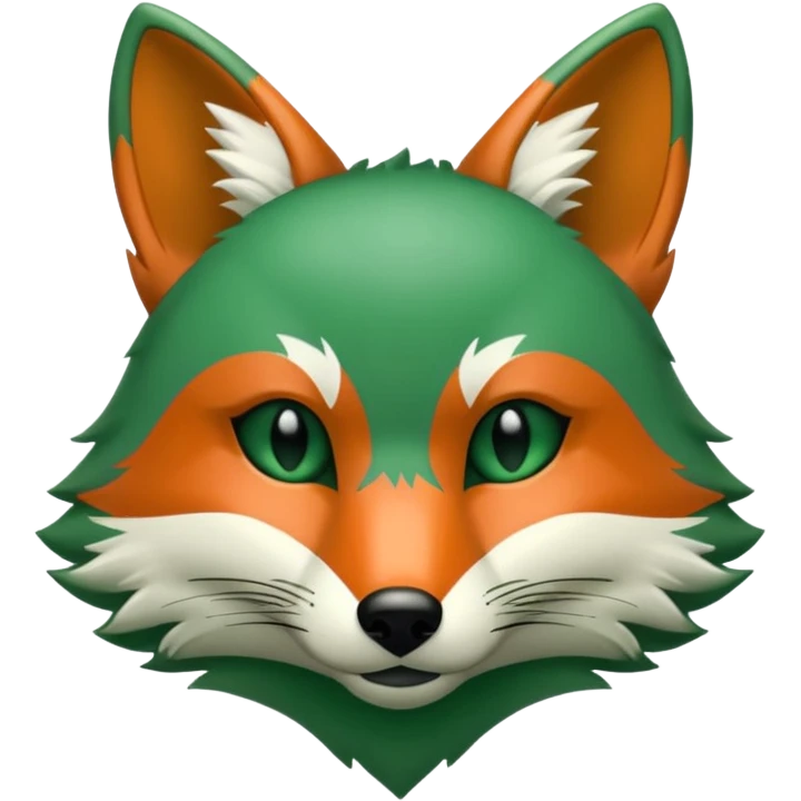 make 100 dollar bill with a fox head silhouette  emoji