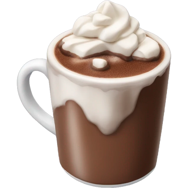 Hot chocolate emoji