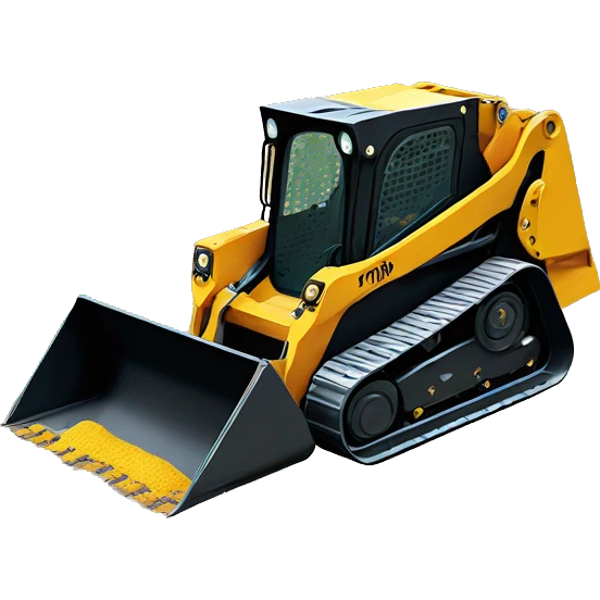 Skid steer with tracks emoji