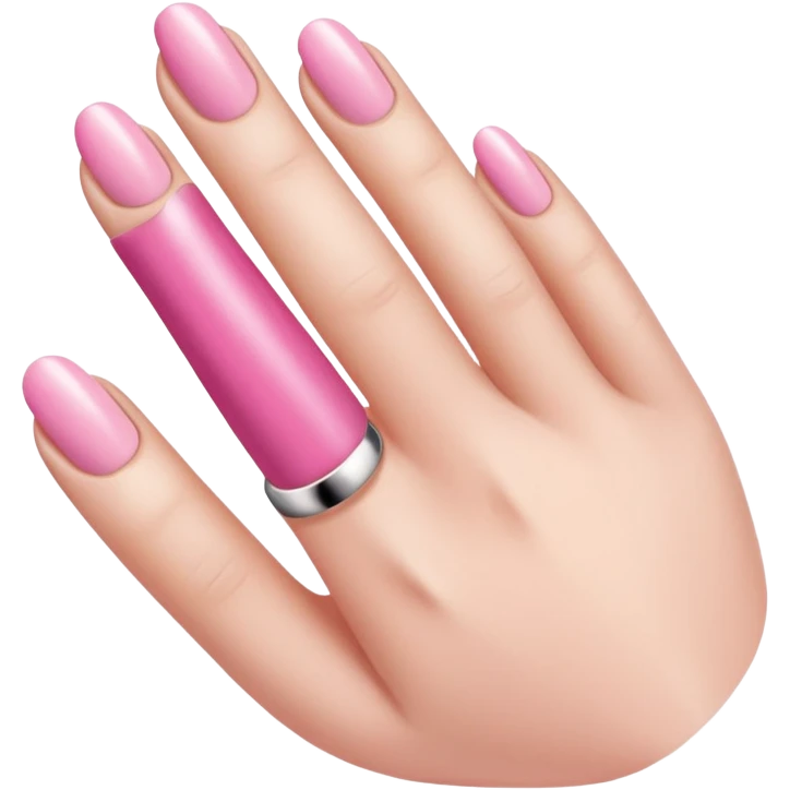 This with French tip manicuretip  French manicure emoji