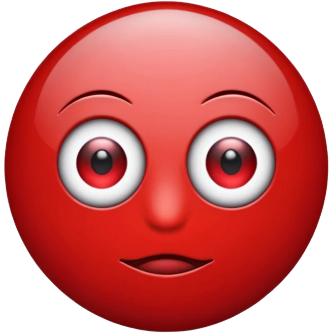 Red eye emoji emoji