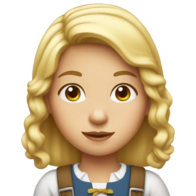 dutch girl emoji