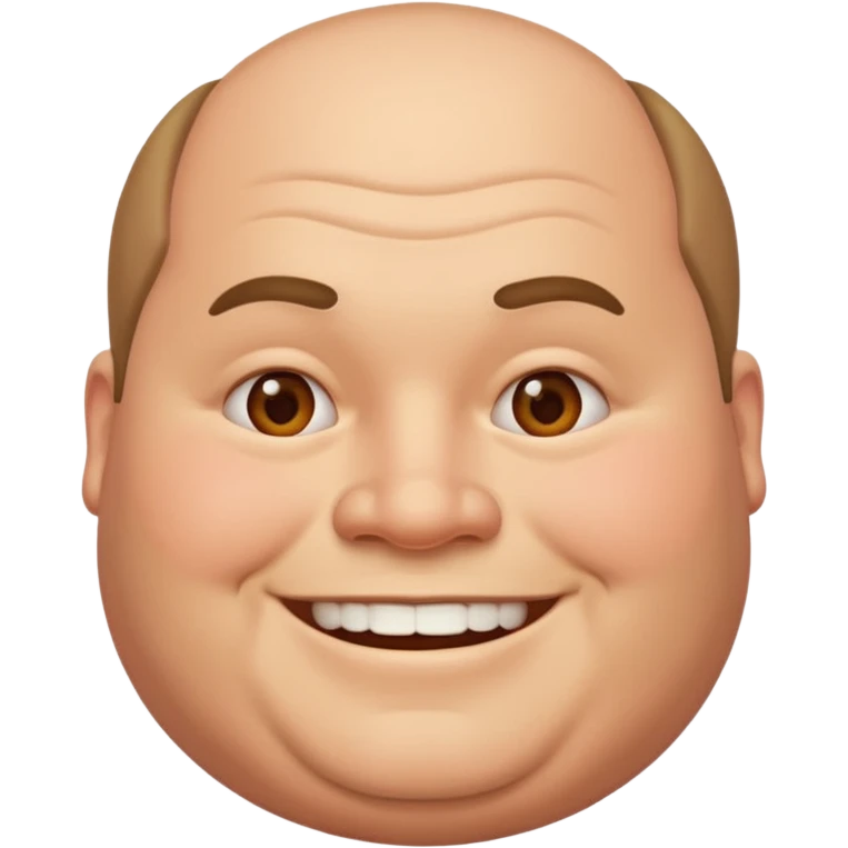 Fat man emoji