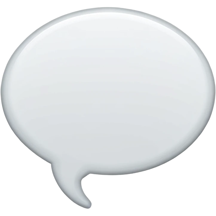 bubble speech bubble emoji