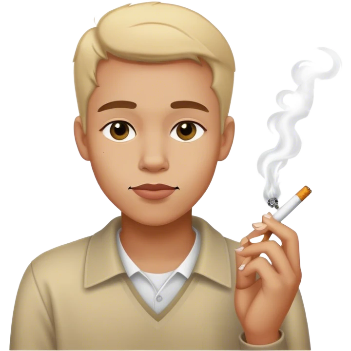 australian with cigarett emoji