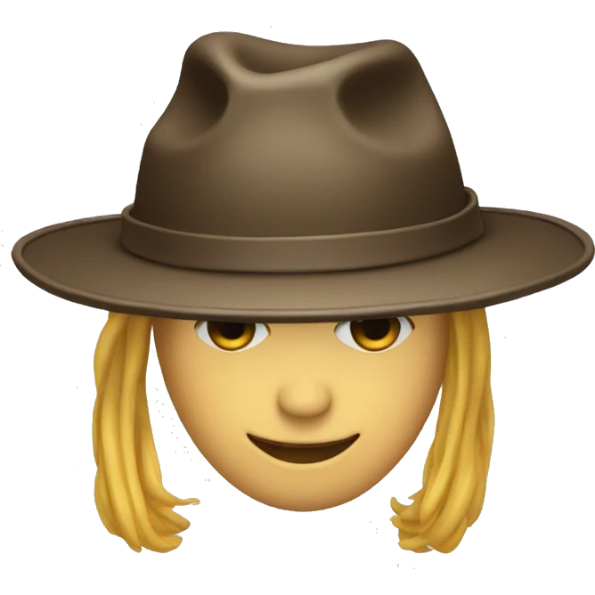Chapeau pointu emoji