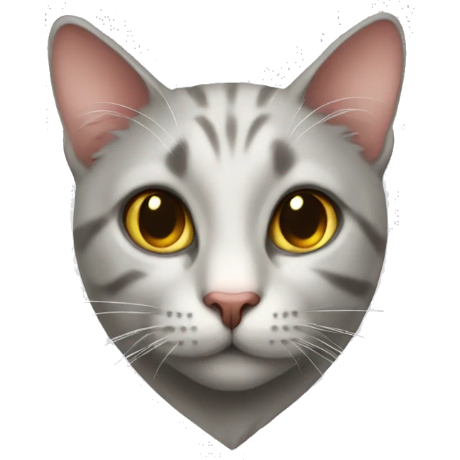 Cat heart emoji