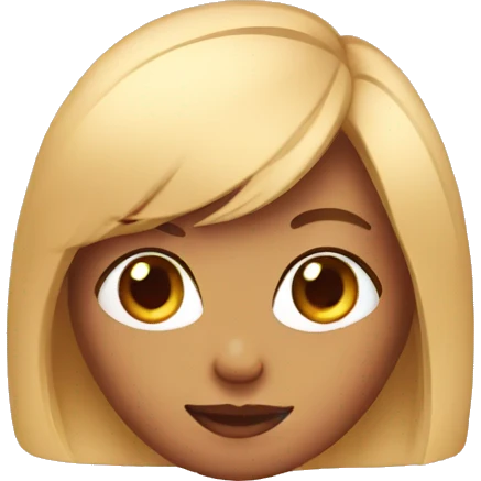 cute girl emoji
