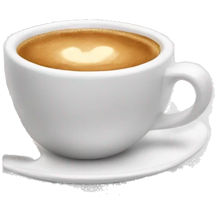 Hand with coffee in front of Eiffel Tower  emoji