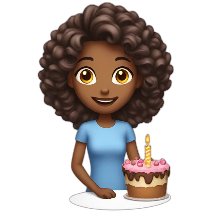happy birthday daughter emoji