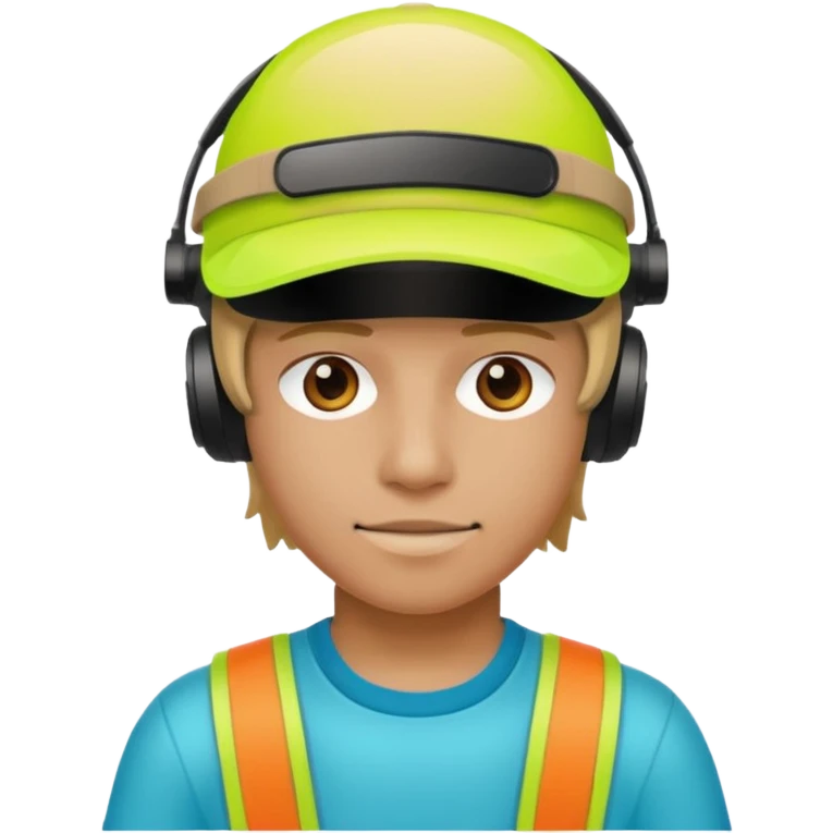 Neon Visor Gamers emoji