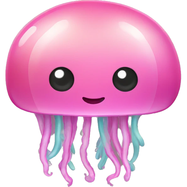 pink jellyfish  emoji