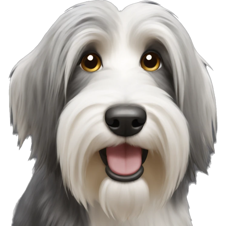 Bearded collie  emoji