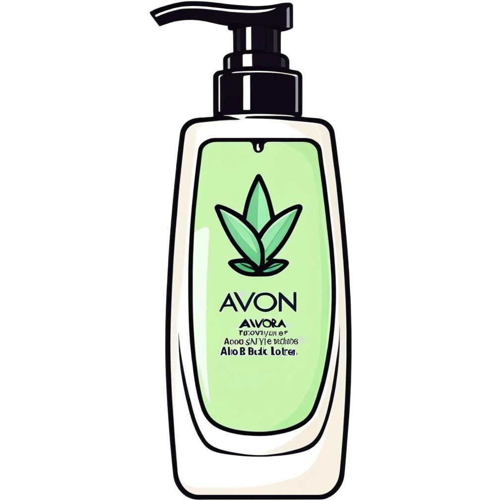 AVON hand lotion with aloe vera emoji
