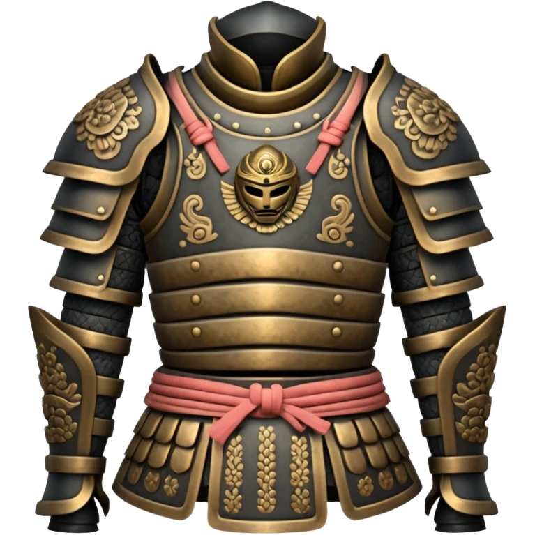 asia samurai armor without head emoji