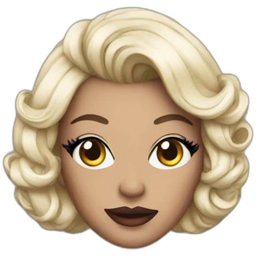 Drag queen emoji