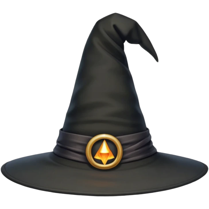 Chapéu de bruxa emoji