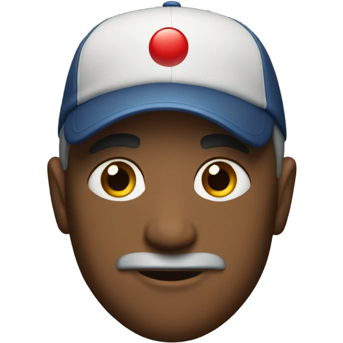 milland soman with a ball cap emoji