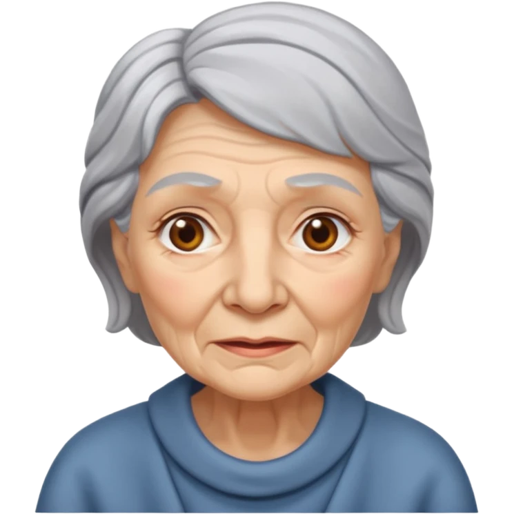 old woman emoji