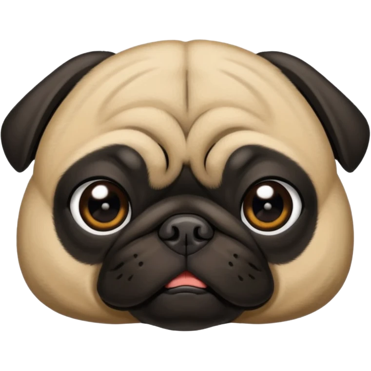 Pug morto emoji