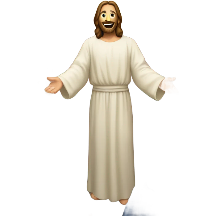 Jesus love for the world emoji