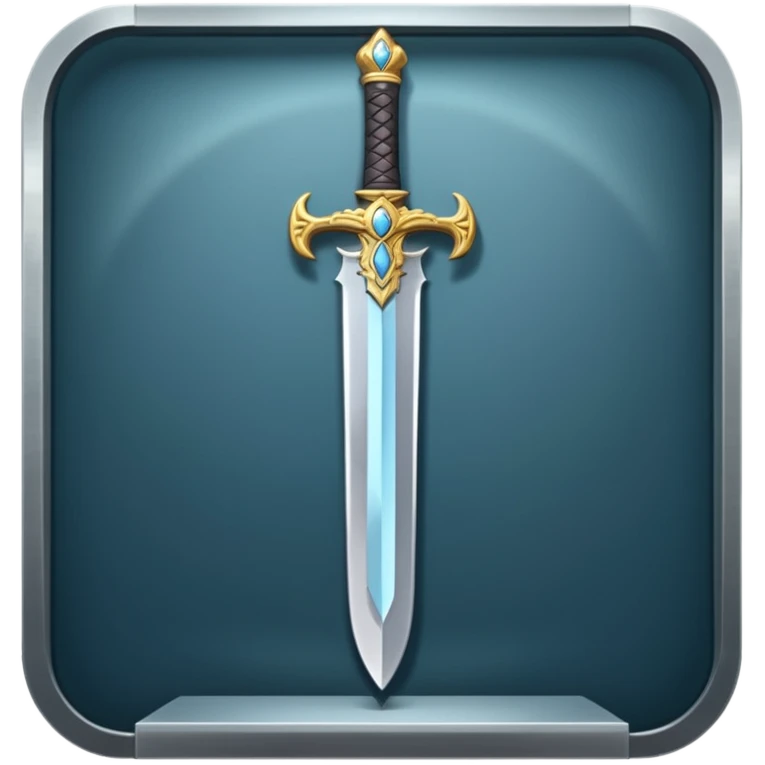 legendry sword on a showcase   emoji
