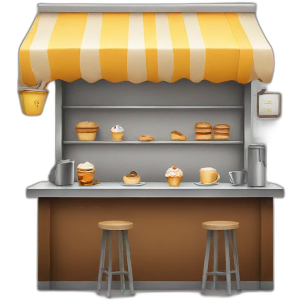 Café Stall  emoji