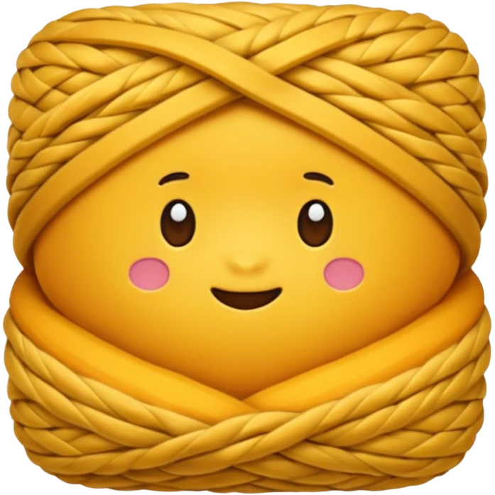 Cozy fiber  emoji