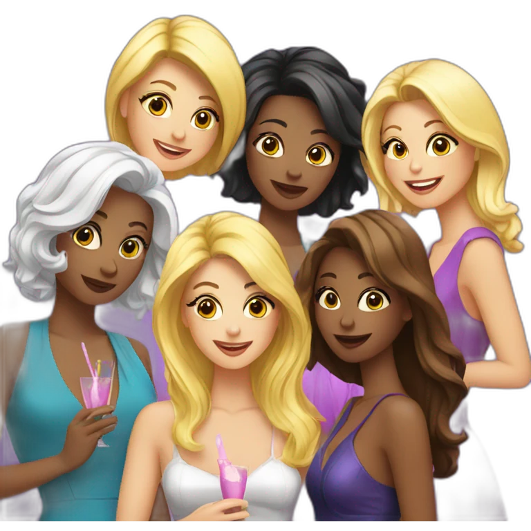 Ladies Party night emoji