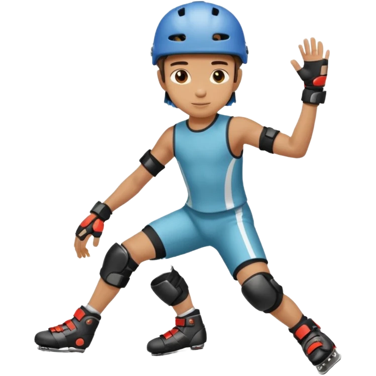 Roller blader boy emoji