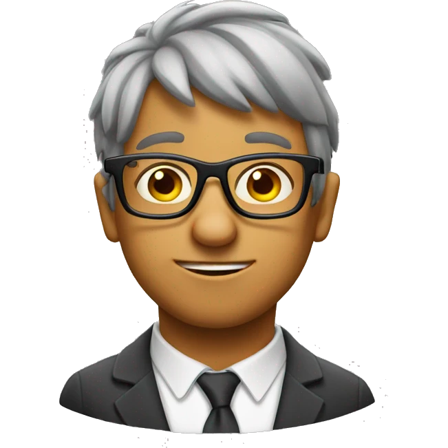smart ass emoji (with donkey and glasses) emoji