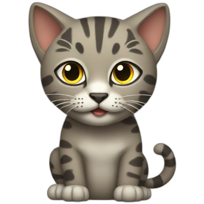 rock cat emoji