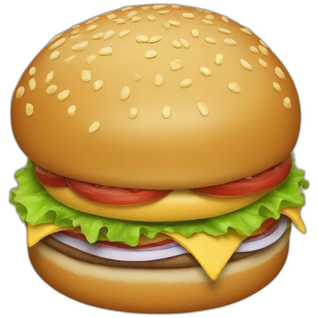 buger hat emoji