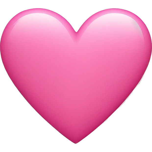 pink heart emoji