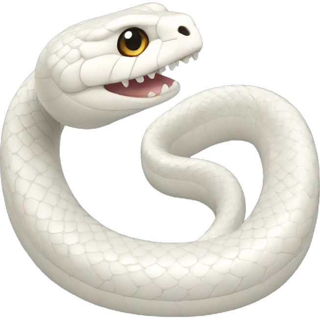  White Snake emoji