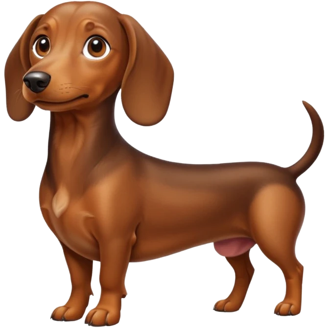 dachshund emoji