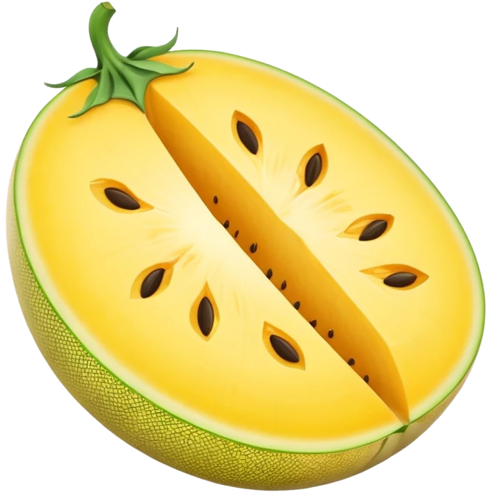 canary melon emoji