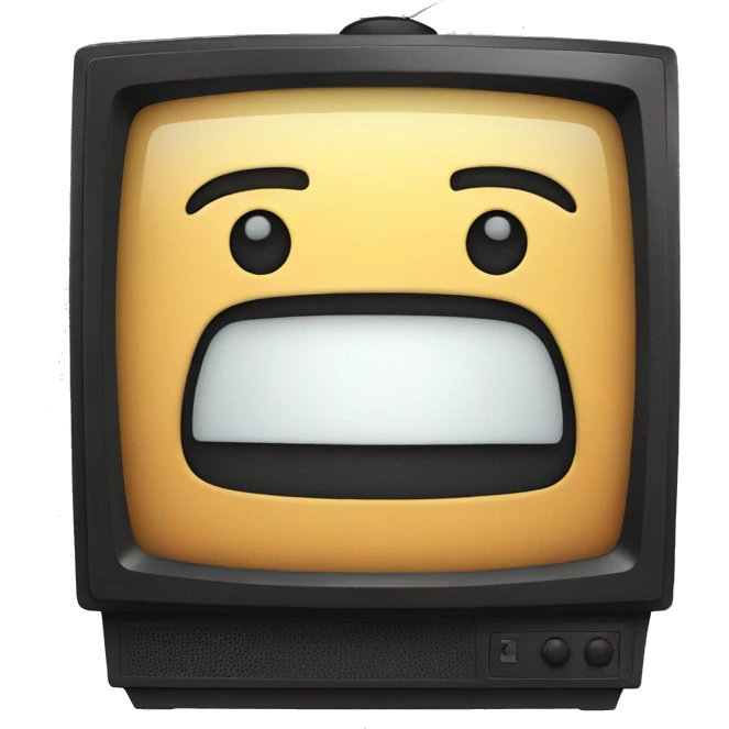 tv flat screen emoji