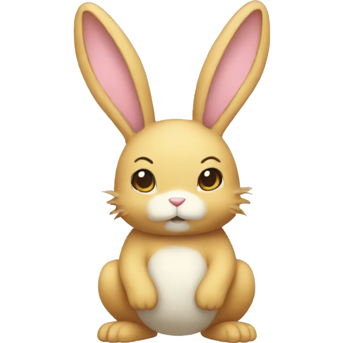 Fakemon-Bunny full body emoji