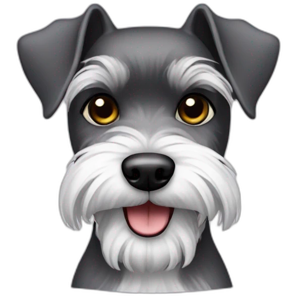 Mini schnauzer emoji