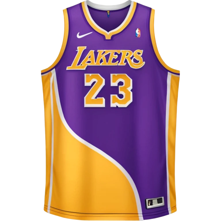 Uniforme de los lakers emoji