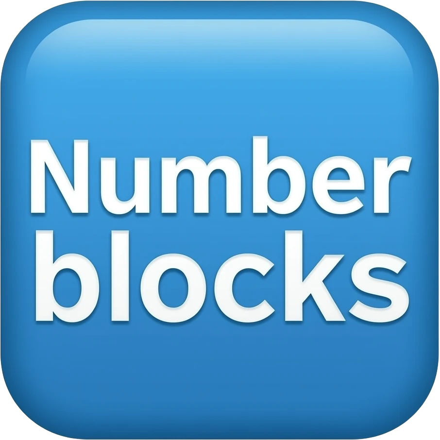 For more, download the official Numberblocks apps;
https://www.learningblocks.tv/numberblocks/apps emoji