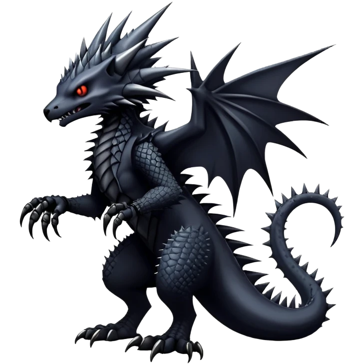 Gothic badass cool complex aesthetic-scenery-Fakémon-creature (full body) emoji
